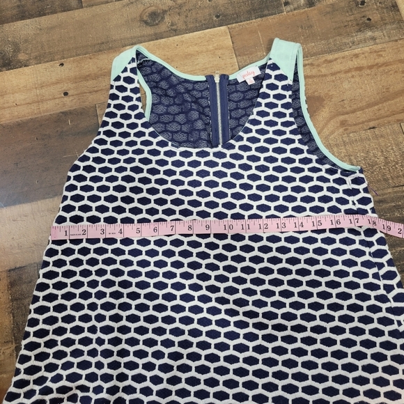 Medium Pixley Blue Patterned Tank Top - Picture 4 of 5